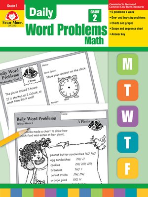 cover image of Daily Word Problems, Grade 2